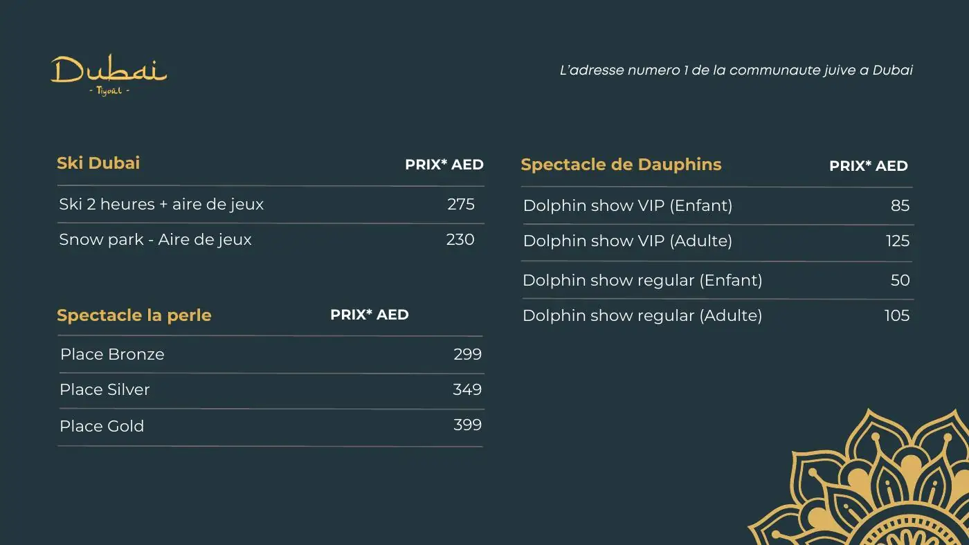 Brochure Dubaï Tiyoul – page 18